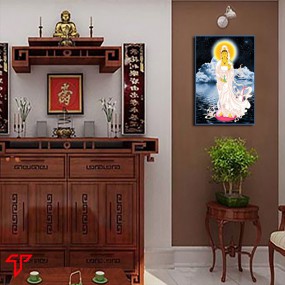 Tranh phật giáo quan âm bồ tát